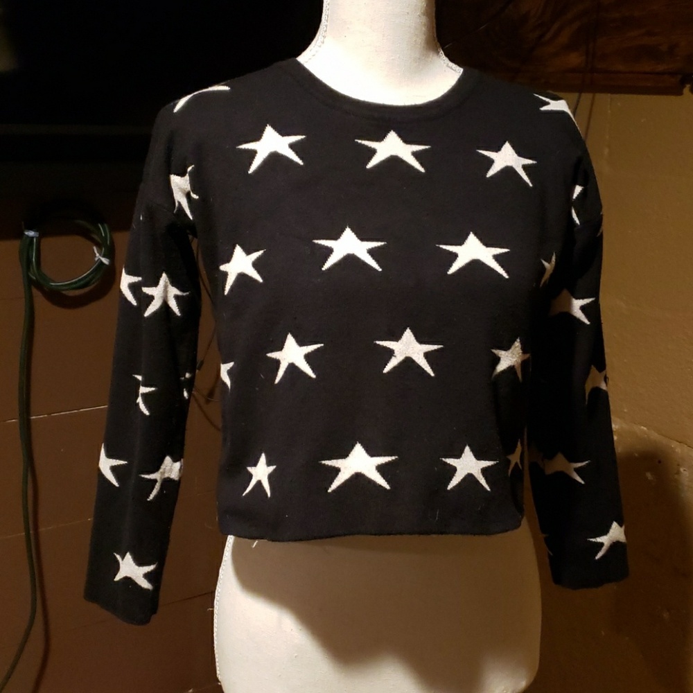 Crop sweater